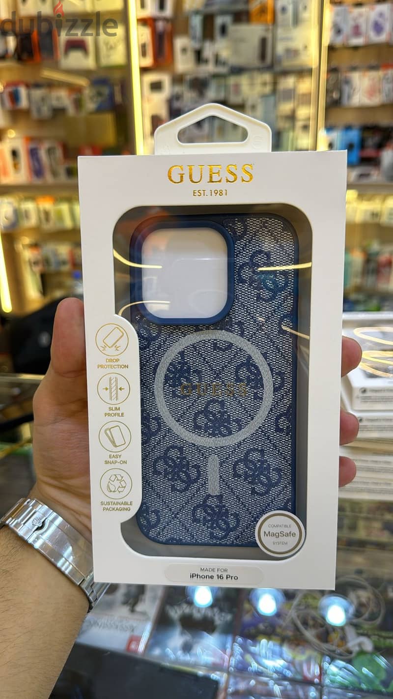 Guess 16 pro max case exclusive & best price 0