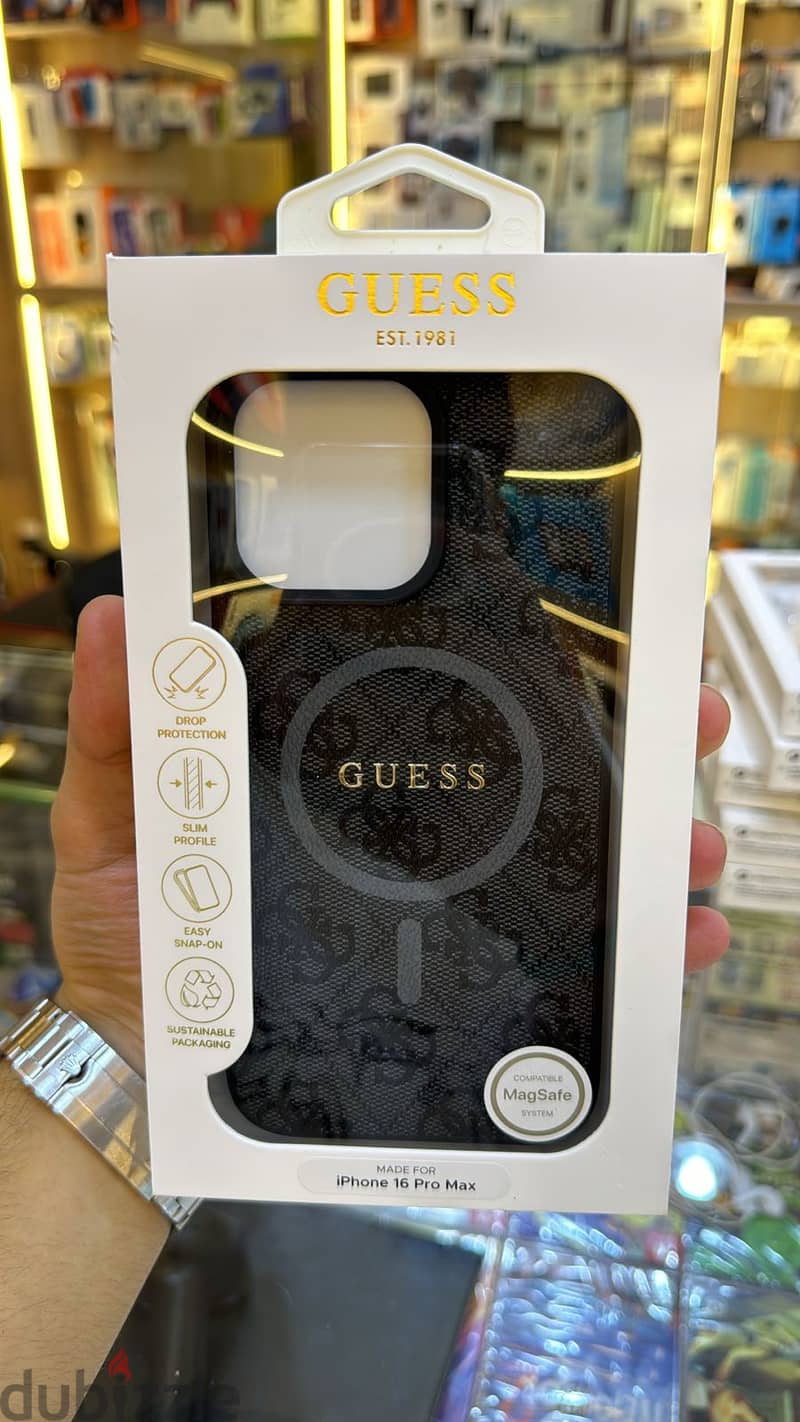 Guess 16 pro max case exclusive & best price 4