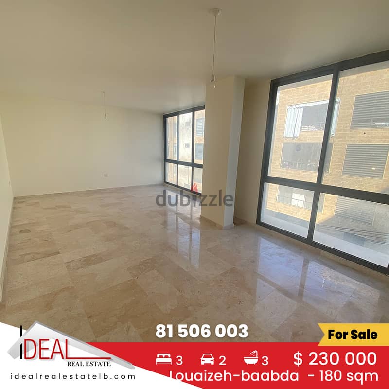 Apartment  for sale in louaizeh 180 SQM REF#Ms82092 0