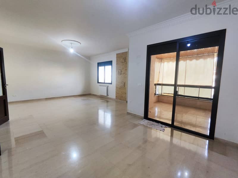 Mar Roukoz | Semi Furnished 180m² + 30m² Garden | Floor 2 New Building 4