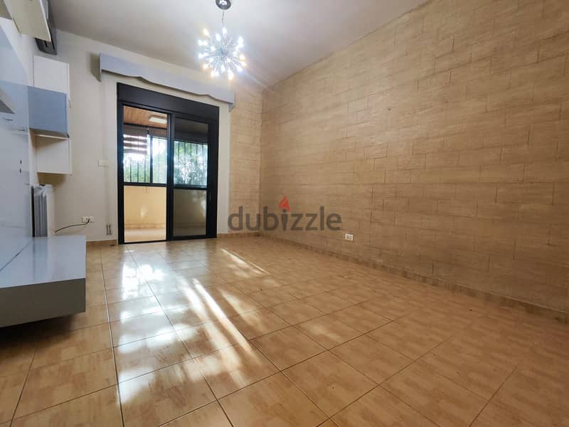 Mar Roukoz | Semi Furnished 180m² + 30m² Garden | Floor 2 New Building 12