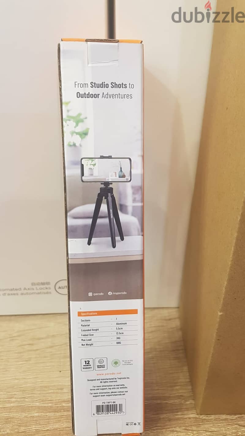 Porodo Professional Mini Tripod amazing & new price 1