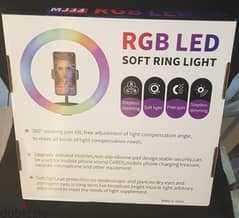 Ring light MJ33 RGB LED 33cm