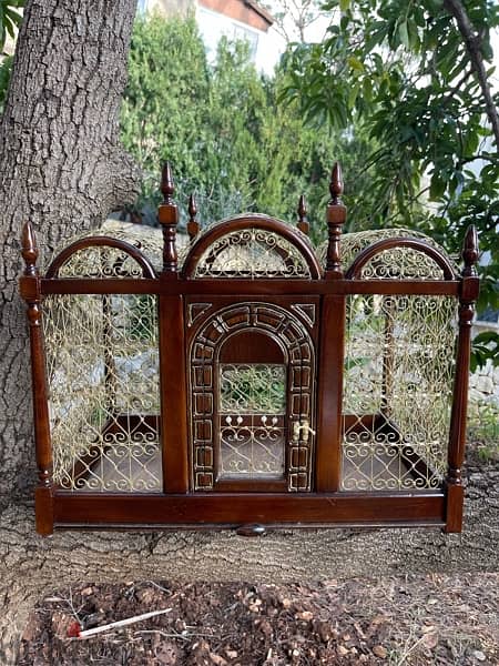 handcrafted bird cage 1