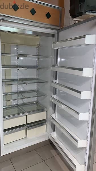 Original American Brand Large fridge and freezer Encastre 2