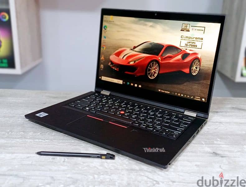 10 generation i5 flip/touch 2 in 1 - thinkpad L13 - 16 gb ram 9