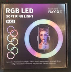 RING LIGHT RGB 26CM Amazing & good price