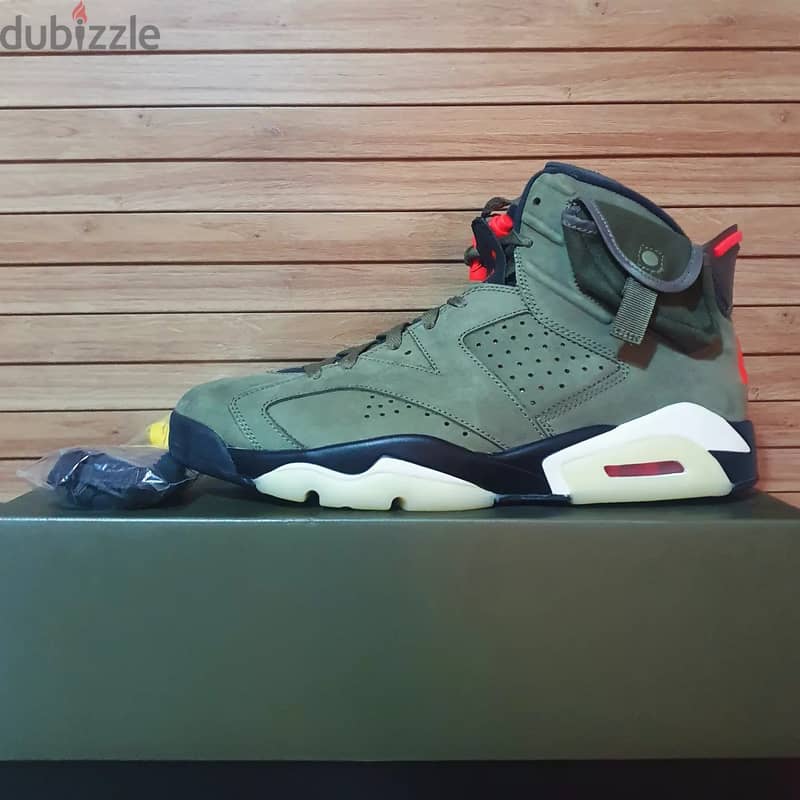 Nike Air Jordan 6 Travis Scott " Cactus Jack" 1