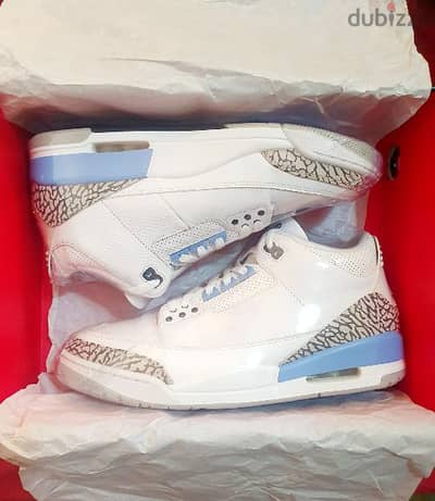 NIke Air Jordan 3  "UNC"