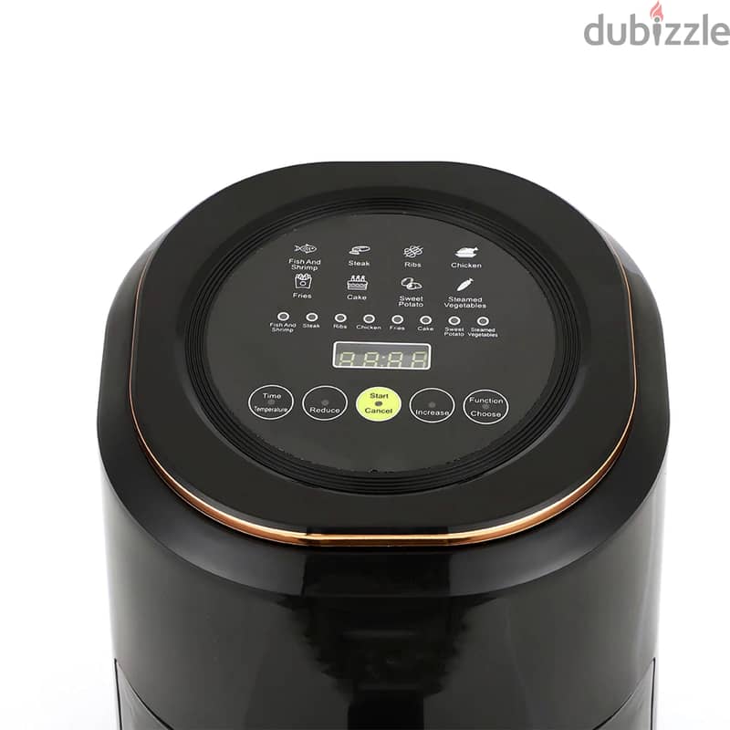 Silvercrest Digital Air Fryer – 7.5L Oil-Free Cooker with 8 Programs 2