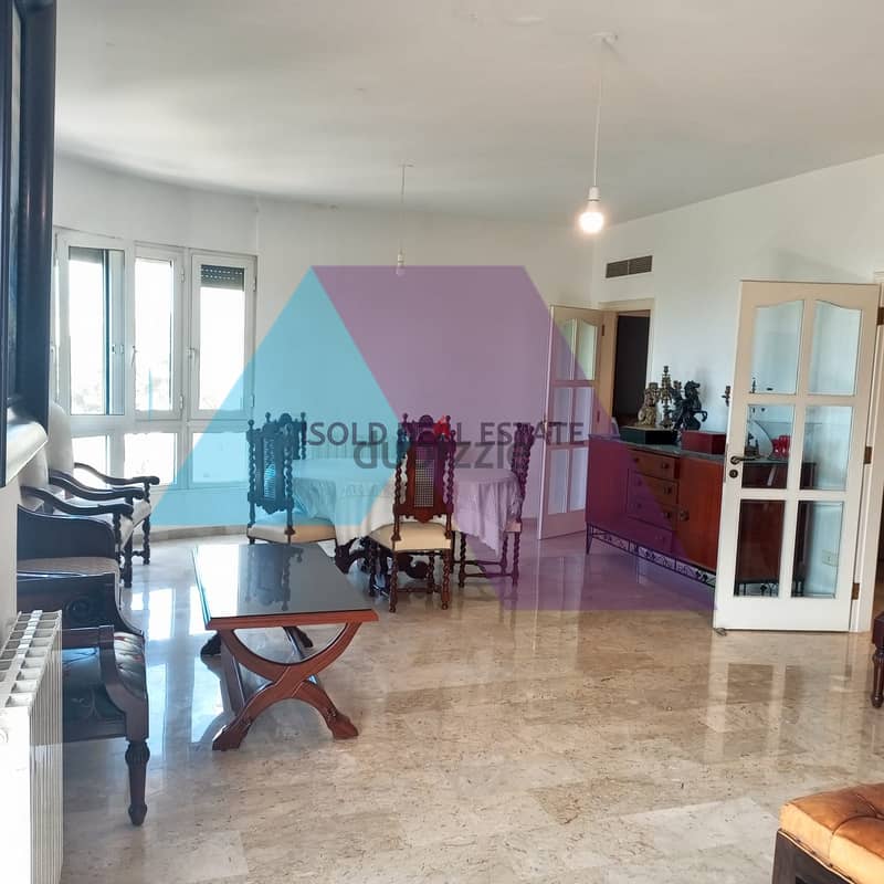 A 175 m2 apartment having a Panoramic Sea View for sale in Baabda 1