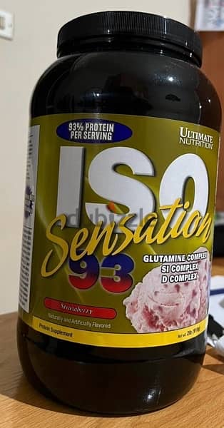 ISO Sensation protein supplement imported 1