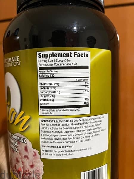 ISO Sensation protein supplement imported 3