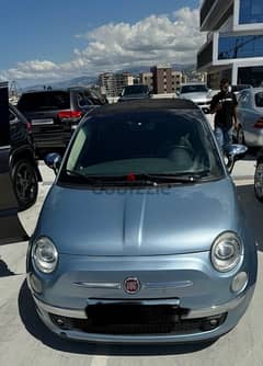 Fiat 500 2015 convertible like new