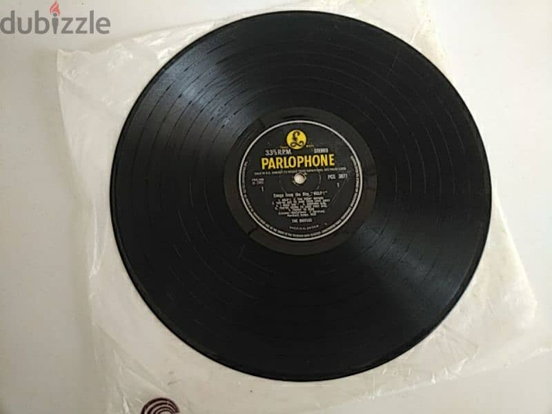 Vintage The Beatles – Help! Parlophone LP (1965) - Not Negotiable 0