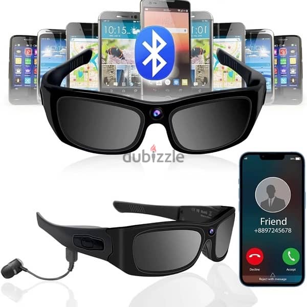 New Smart Sunglasses 1080HD 2