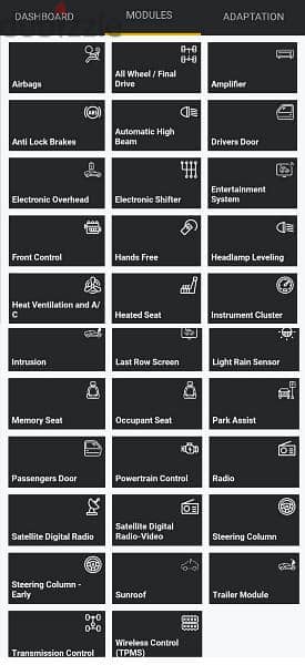 Jeep car scanner سكانر 2