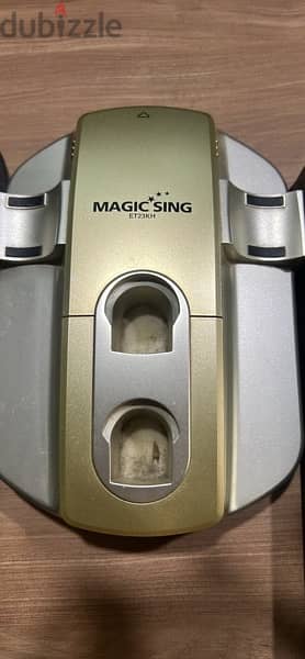 Magic Sing Karaoke machine with microphones 2