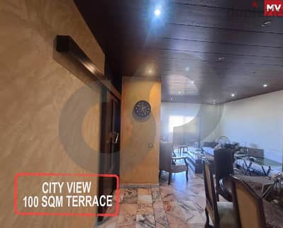 CITY VIEW, TERRACE, METN, NEW RAWDA/نيو روضة REF#MV112803