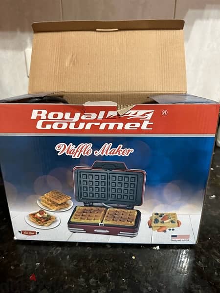 waffle maker royal gourmet 2