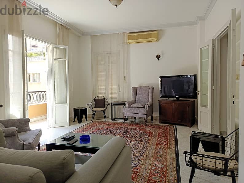 170 SQM Renovated & Fully Furnished Apartment in Achrafieh, Beirut 0