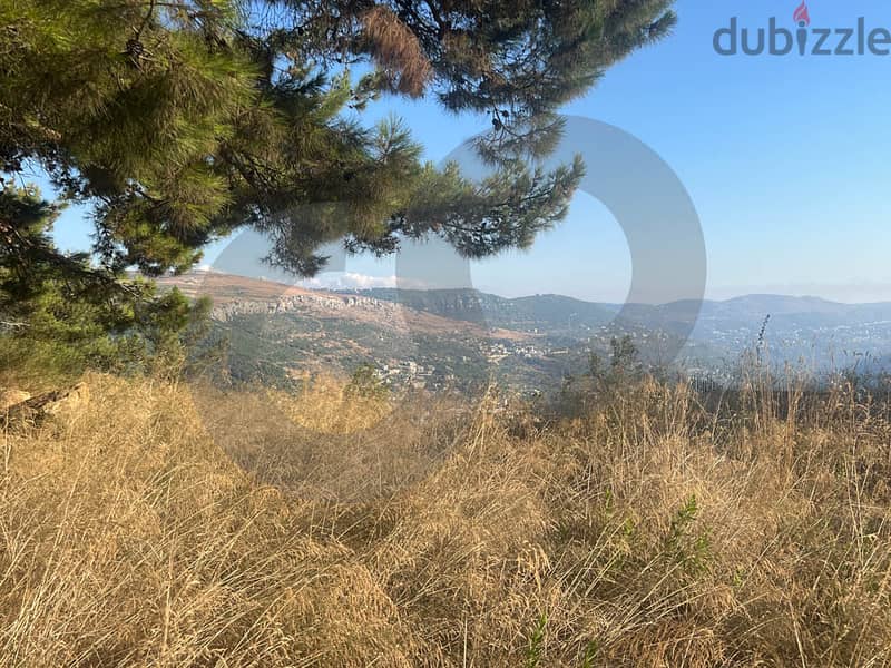 UNIQUE LAND, UNOBSTRUCTED VIEW, Aley, TOWN /عاليه REF#TS112812 3