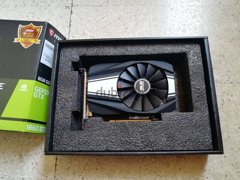 Nvidia GBU VGA msi GEFORCE GTX 1660 super 1