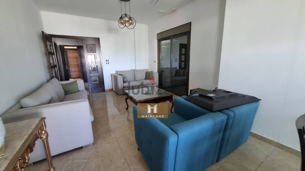 Fully furnished Mazraet Yachouh apartment for Rent 1