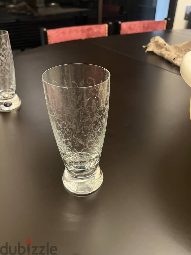 12 Beautiful Crystal Glasses 1