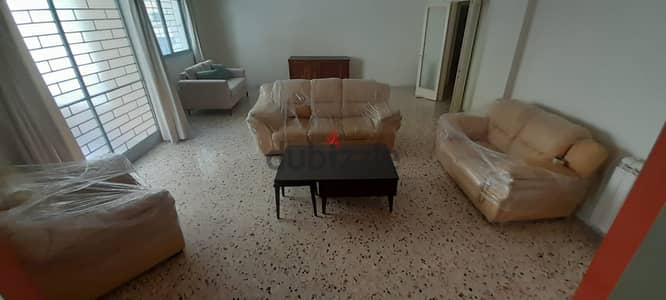 FULLY FURNISHED IN ACHRAFIEH PRIME (150SQ) 3 BEDROOMS , (ACR-379)