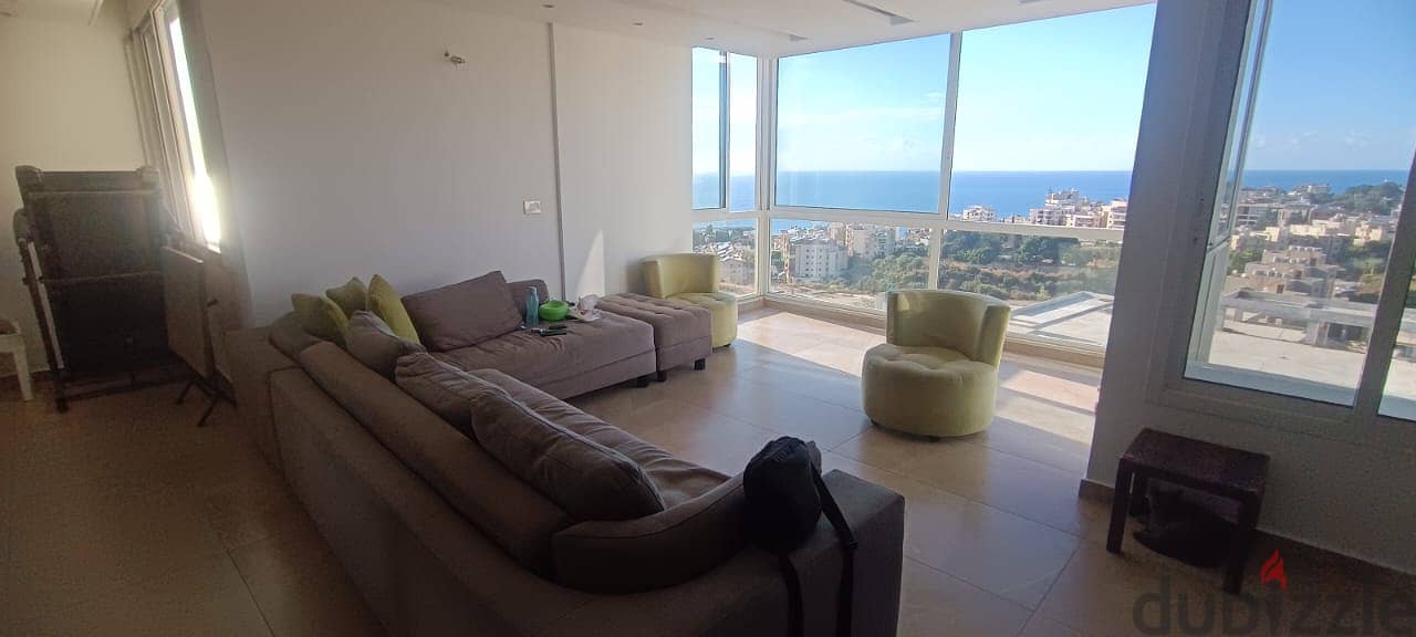 Prime location | Amazing Sea view From Dbayeh Duplex 300 Sqm 3