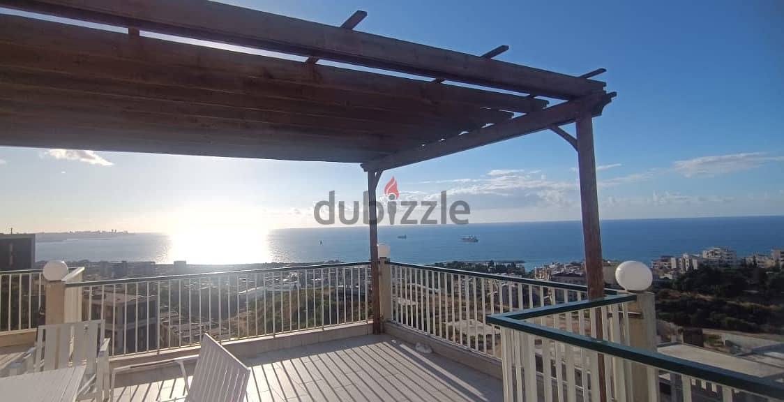 Prime location | Amazing Sea view From Dbayeh Duplex 300 Sqm 8