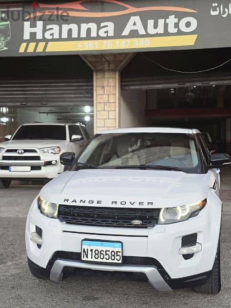 Land Rover Evoque 2013 DYNAMIC PANORAMIC FULL OPTIONS TOP CAR 2 TONE 1