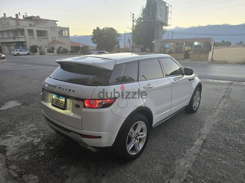 Land Rover Evoque 2013 DYNAMIC PANORAMIC FULL OPTIONS TOP CAR 2 TONE 5