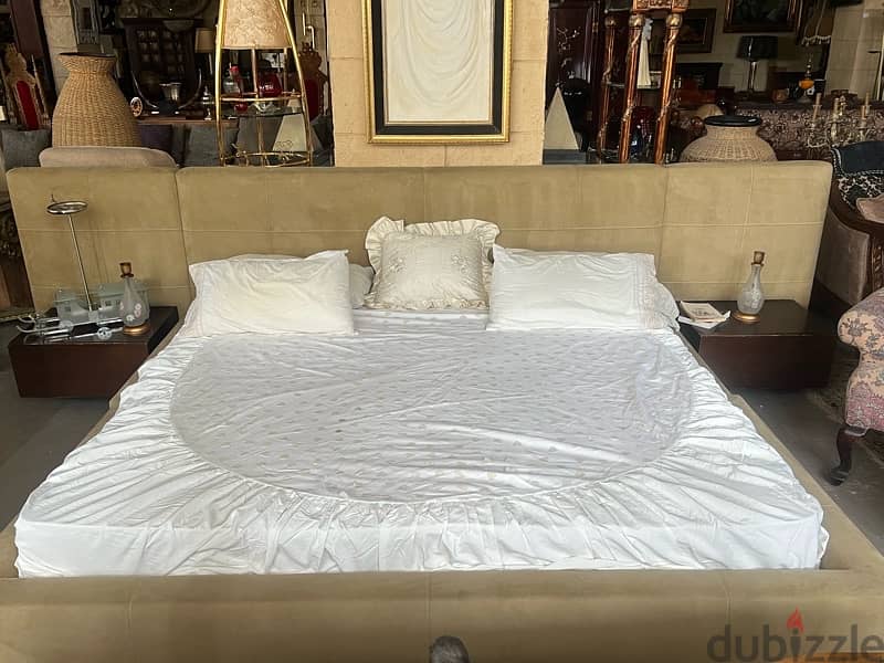 bed solid wood with mattress 4