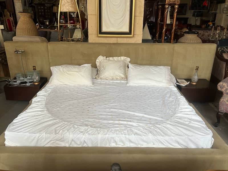 bed solid wood with mattress 5