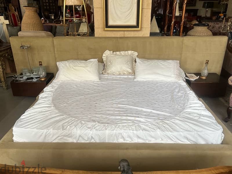 bed solid wood with mattress 6