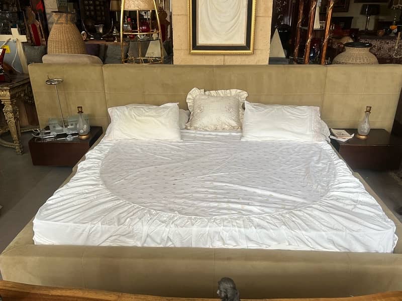 bed solid wood with mattress 8