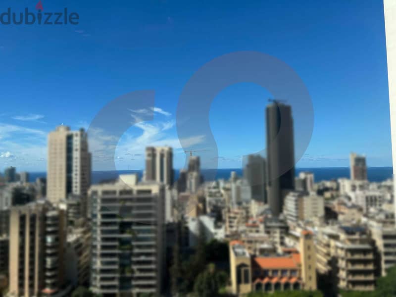 Semi furnished apartment in prime Achrafieh tower/أشرفية REF#OJ112828 9