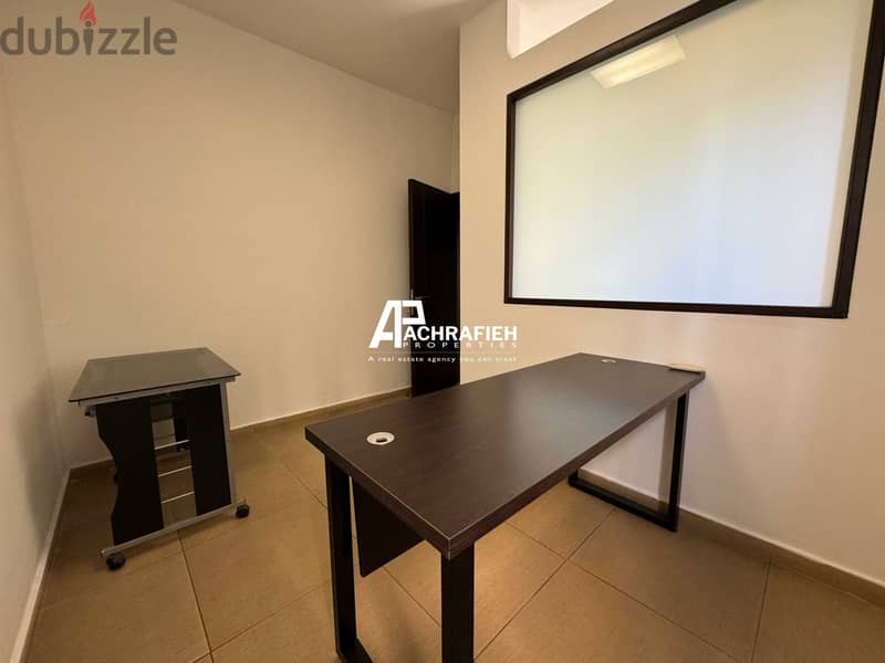 Furnished Office for Rent In Badaro - مكتب للإجار في بدارو 7