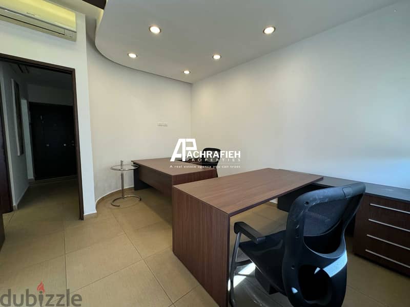 Furnished Office for Rent In Badaro - مكتب للإجار في بدارو 10