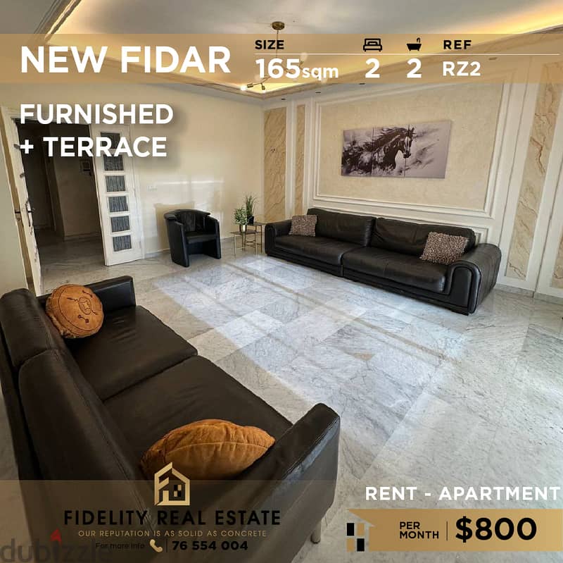 Apartment for rent in new fidar Furnished EZ2 0