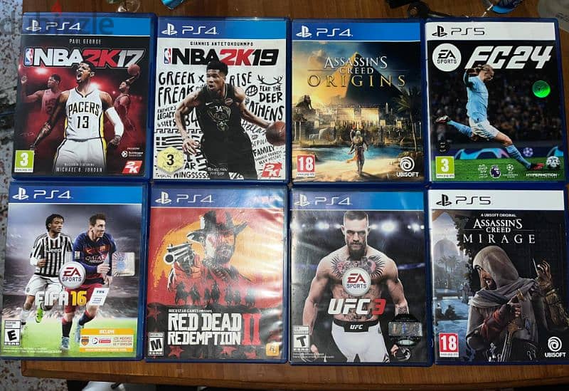 Ps4 cds for sale 0