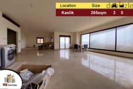 Kaslik 265m2 | Open View | Luxury | Well Maintained | IV |