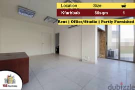 Kfarhbab 50m2 | Rent | Partly Furnished | Office/Studio | AMK | 0