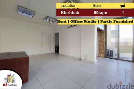 Kfarhbab 50m2 | Rent | Partly Furnished | Office/Studio | IV |