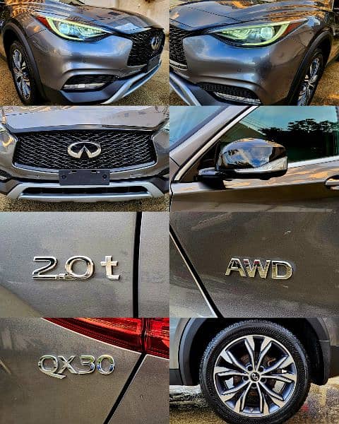 INFINITI QX30 2018 AWD 2.0T LUXURY BLACK EDITION FULL 84000 miles 6