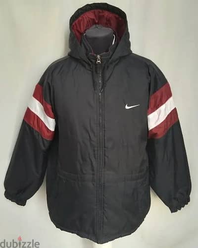 Original "Nike" Hooded Padded Anorak Size Men Large Oversize (Fit XXL)