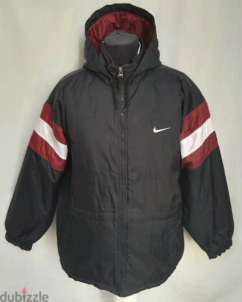 Original "Nike" Hooded Padded Anorak Size Men Large Oversize (Fit XXL) 0