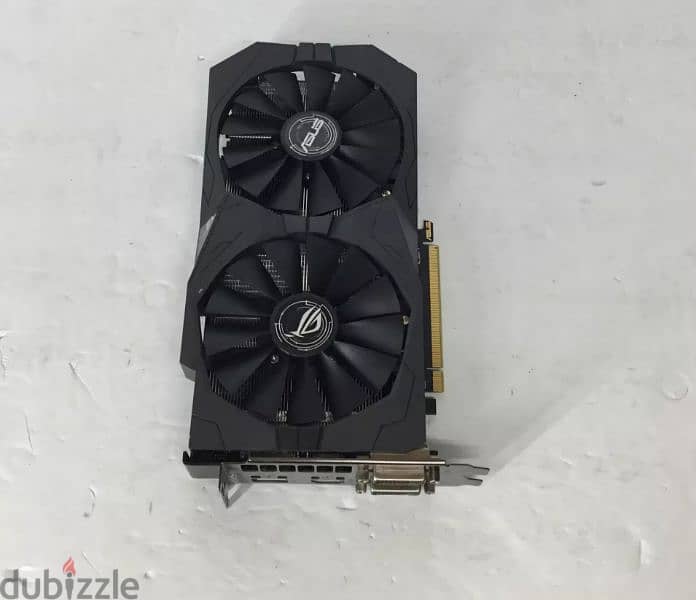 Asus Radeon ROG-STRIX-RX570-04G-GAMING Video Graphics Card 0